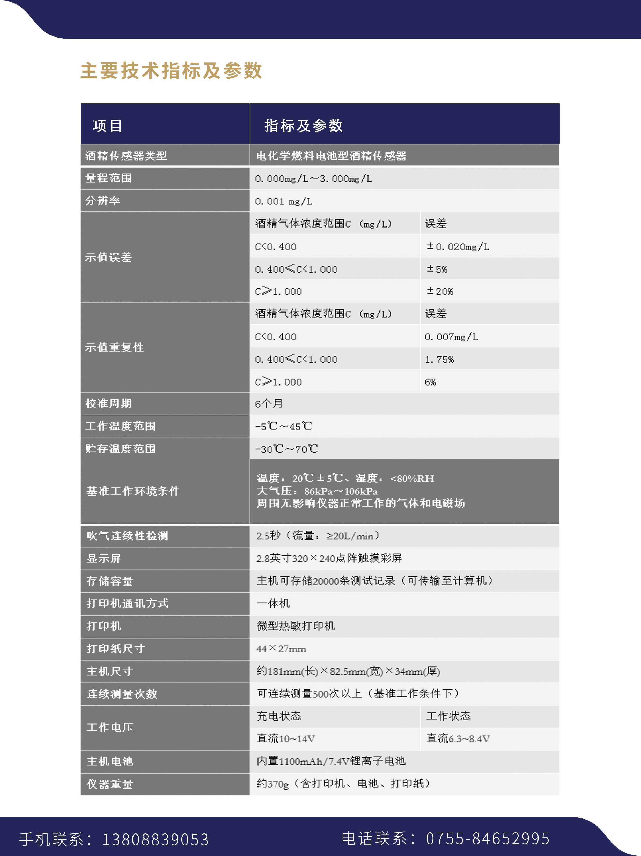 醉捕快-80酒精測(cè)試儀